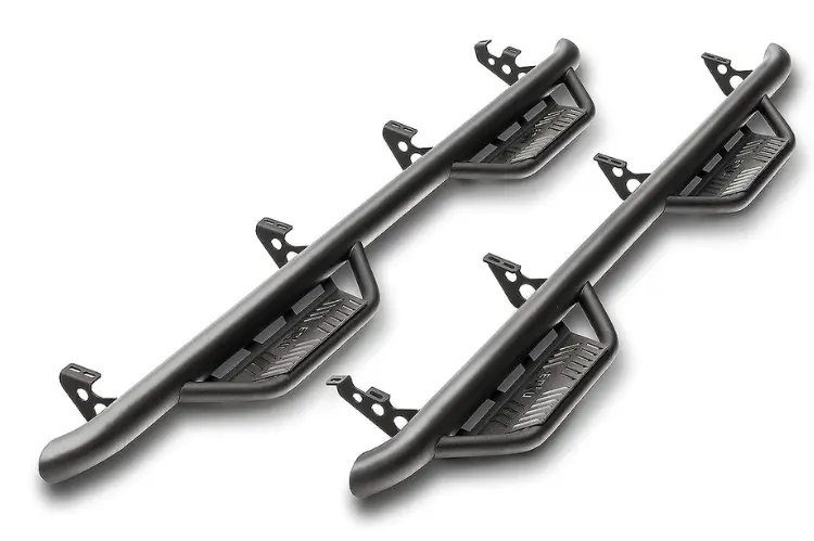 N-Fab Hpc1971qc-Tx 2020-2023 Gmc Sierra 2500/3500 Podium Lg & Ss Steps 1