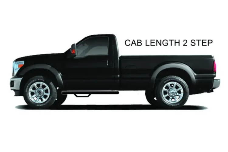 N-Fab C1546rc-Tx Gmc Sierra 2500Hd/3500Hd 2015-2019 Nerf Step System Standard Cab 2