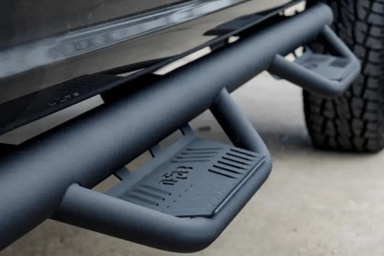 N-Fab Hpc1573qc-Tx Gmc Sierra 2500Hd/3500Hd 2015-2016 Podium Steps Double Cab - Textured Black 2