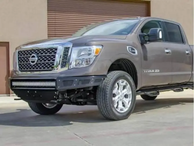 N-Fab N161mrds-Tx Nissan Titan 2016-2017 M-Rds Front Bumper Pre-Runner 1