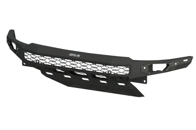Bodyguard Nar21lytnn Dodge Ram 1500 Trx 2021-2024 Freedom Series Base Front Bumper Non-Winch Sensor Textured Black Powdercoat 1