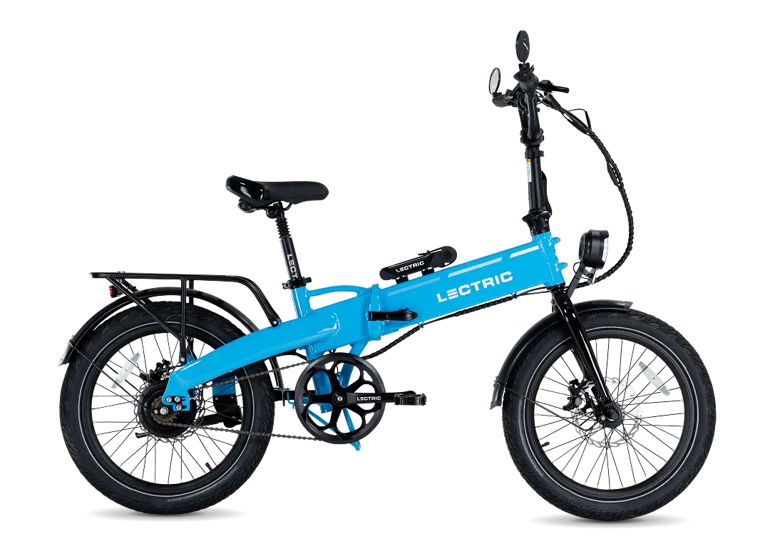 Xp Lite2 Lectric Blue Long-Range Ebike 1