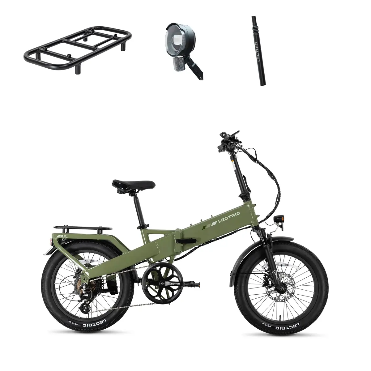 Xp4 750 Pine Green + Free Levelup Rack, Suspension Seat Post, & Elite Headlight ($375 Value) [Ca] 1