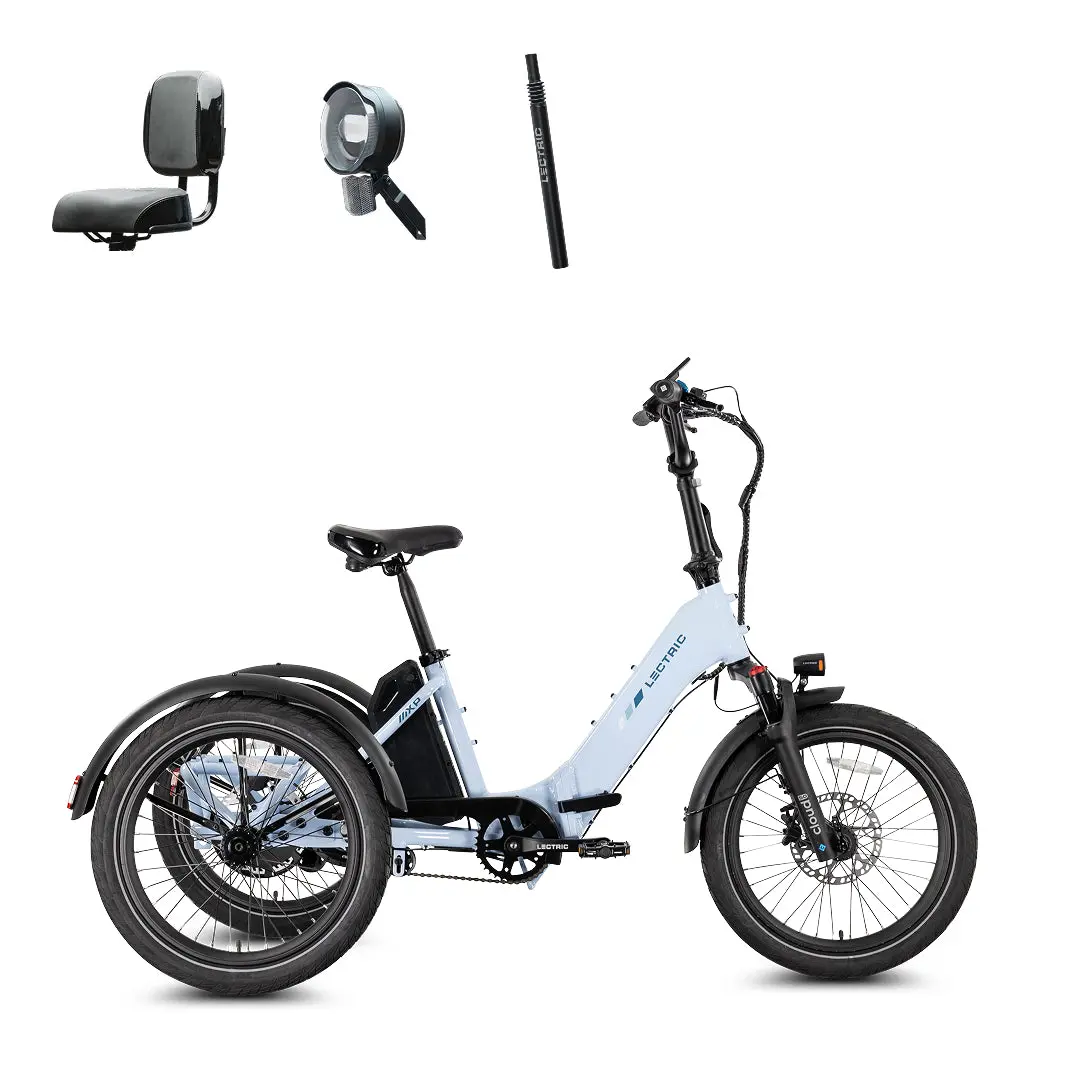 Xp Trike2 750 Glacier Blue + Free Support Seat, Elite Headlight, Suspension Seat Post ($367 Value) [Ca] 1