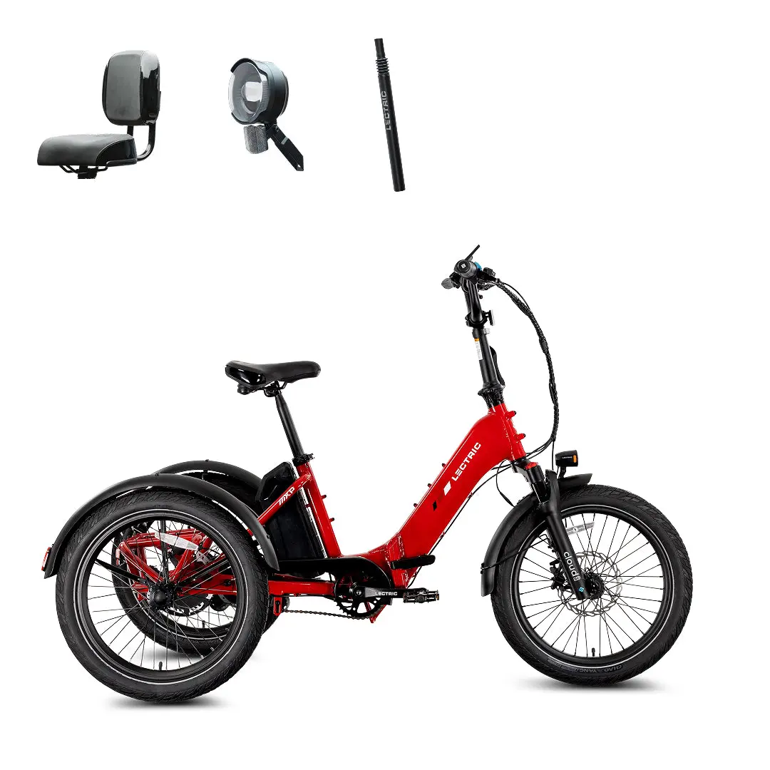 Xp Trike2 750 Phoenix Red + Free Support Seat, Elite Headlight, Suspension Seat Post ($367 Value) [Ca] 1