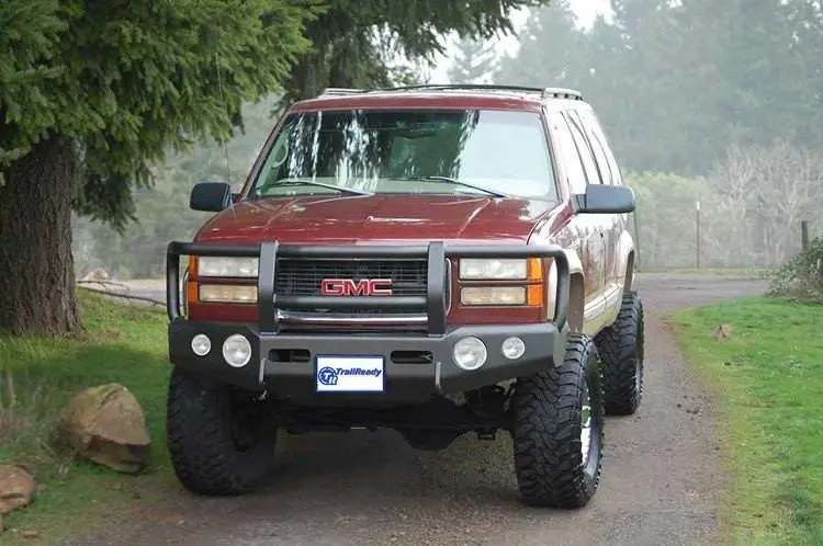 Trailready 10100G Chevy Silverado 1500 1981-1988 Extreme Duty Front Bumper Winch Ready With Full Guard 1