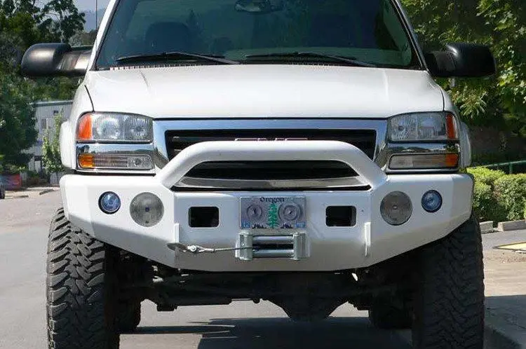 Trailready 10302P Chevy Tahoe And Suburban 2500 1999-2006 Extreme Duty Front Bumper Winch Ready With Pre-Runner Guard 1