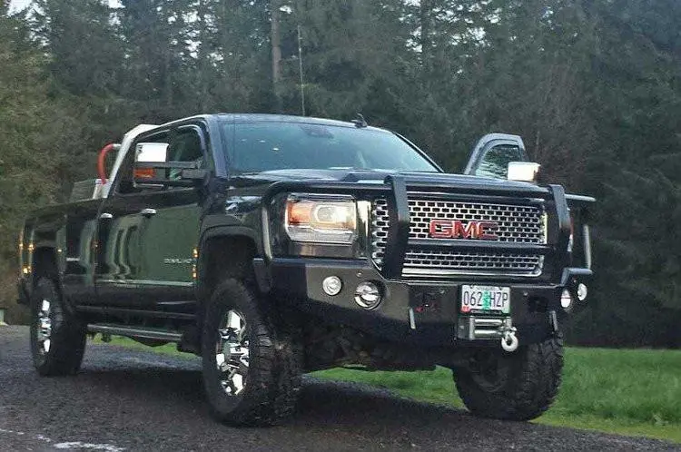 Trailready 10650G Chevy Tahoe And Suburban 2007-2014 Extreme Duty Front Bumper Winch Ready With Full Guard 1