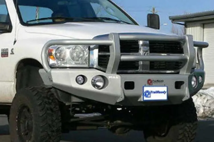 Trailready 11400G Dodge Ram 1500 2002-2005 Extreme Duty Front Bumper Winch Ready With Full Guard 1