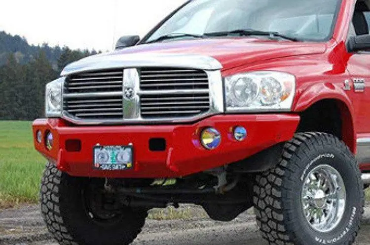 Trailready 11500B Dodge Ram 2500/3500 2003-2005 Extreme Duty Front Bumper Winch Ready Base 1
