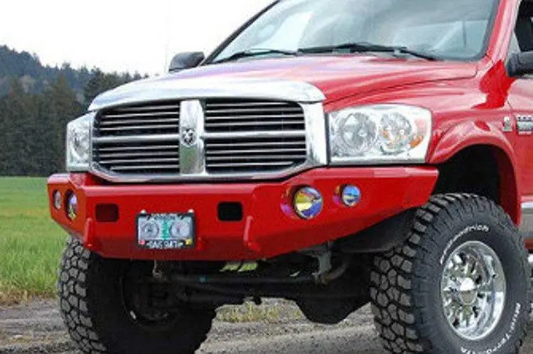 Trailready 11601B Dodge Ram 1500 2006-2008 Extreme Duty Front Bumper Winch Ready Base 1