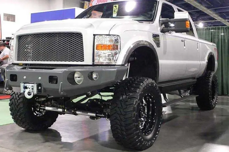 Trailready 12311B Ford F450/F550 Superduty 2008-2010 Extreme Duty Front Bumper Winch Ready Base 1