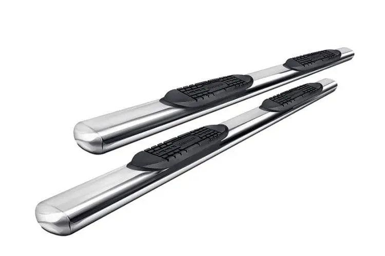 Promaxx 31266S 2017-2022 Ford F250/F350 Super Duty 4" Crew Cab Stainless Oval Step Bars 1