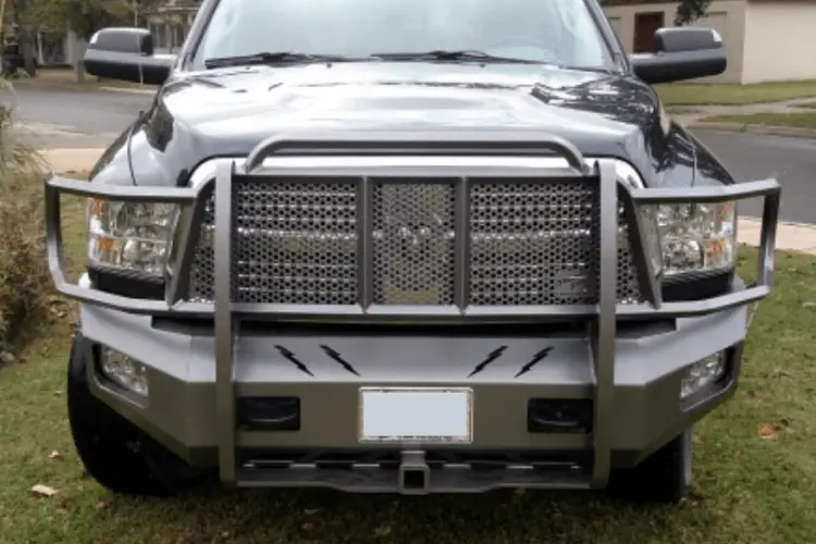 Thunder Struck Tread Elite Front Bumper Replacement Dhd13-200Smpa 2013-2018 Dodge Ram 2500/3500 Compatible With Front Park Assist Sensors 1