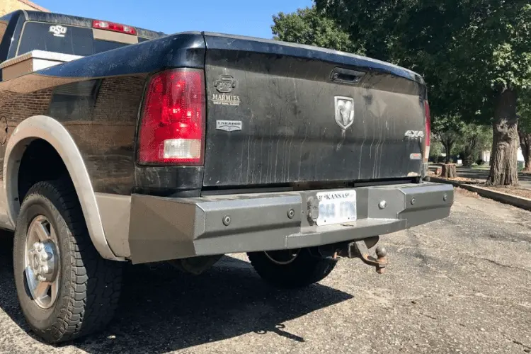 Thunder Struck Smooth Premium Dodge Ram 1500 2010-2019 (Classic) Rear Bumper Dhd10-300Sm 1
