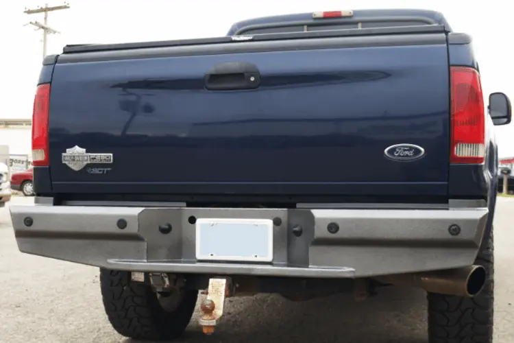 Thunder Struck Smooth Premium Ford F250/F350 Superduty 1999-2016 Rear Bumper Fsd99-300Sm 1