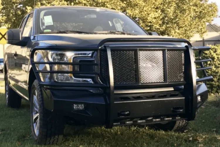 Thunder Struck Smooth Elite Ford F150 2018-2020 Front Bumper Fld18-200Smac Compatible With Acc 1