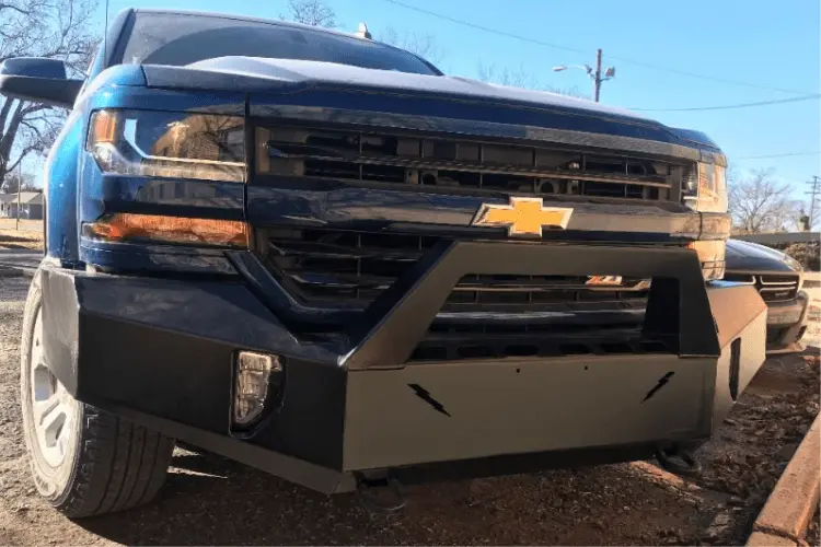 Thunder Struck Smooth Pre-Runner Chevy Silverado 1500 2016-2018 Front Bumper Cld16-Fb Sm Pr 1