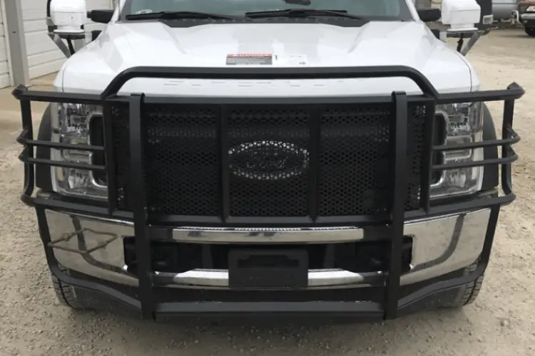 Thunder Struck Ford F250/F350 Superduty 2017-2019 Grille Guard Fsd17-100Ca Compatible With Acc And Camera 1