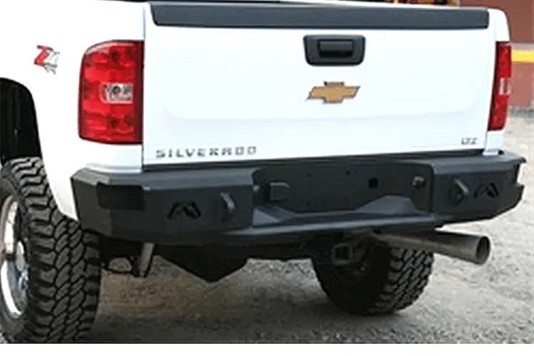 Fab Fours Ch11-W2151-1 Chevy Silverado 2500/3500 Hd 2011-2014 Premium Rear Bumper With Sensor 1