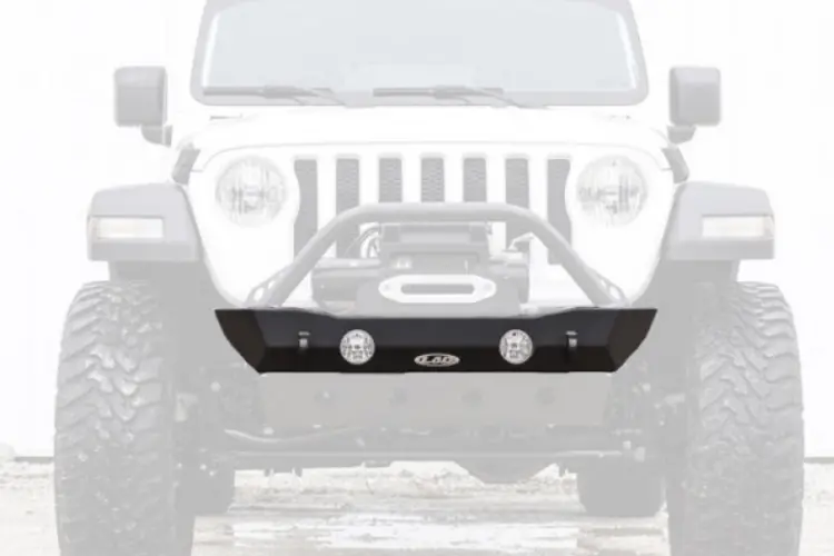 Lod Offroad Destroyer Front Bumper Jeep Wrangler Jl 2018-2020 Shorty Without Bull Bar Guard Jfb1801 1
