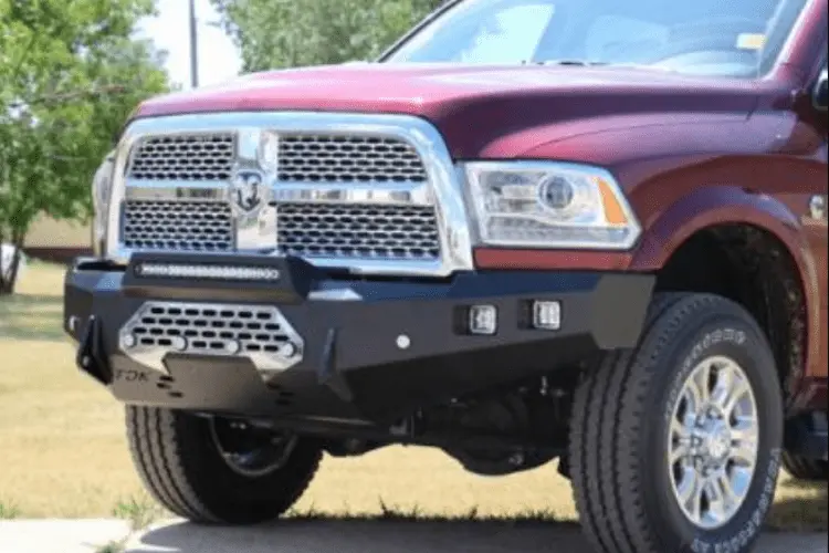 Throttle Down Kustoms Cbu0609d Dodge Ram 2500/3500 2006-2009 Cyclone Front Bumper 1