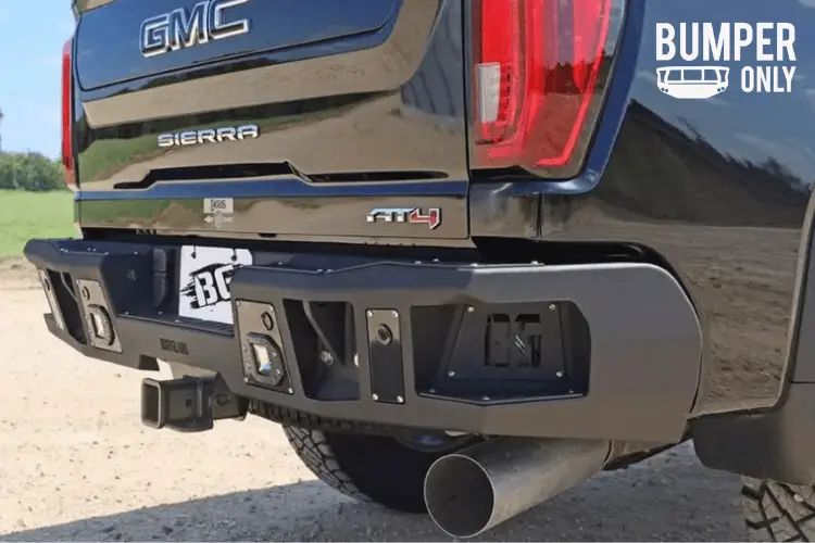 Bodyguard Dfc20bnlt Gmc Sierra 2500/3500 2020-2025 A2 Rear Bumper No Sensor Light Cutouts 1