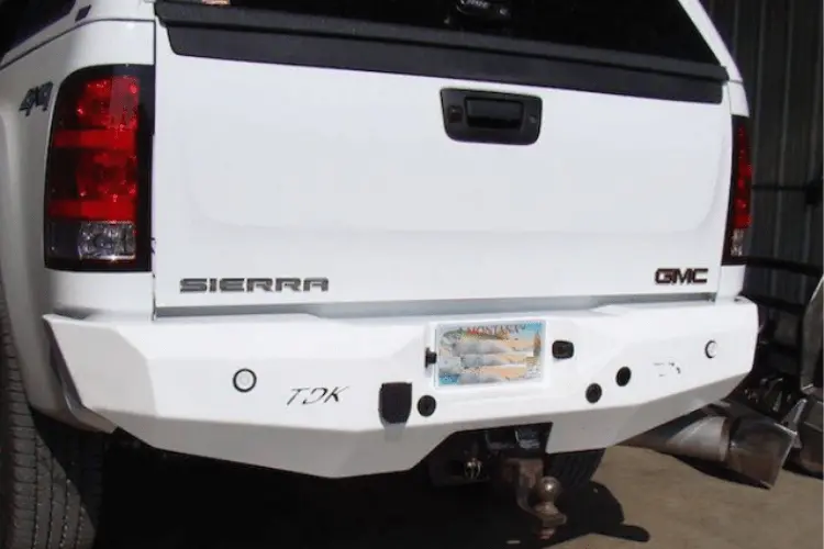 Throttle Down Kustoms Rno0713gm1500 Gmc Sierra 1500 2007-2013 Rear Bumper 1