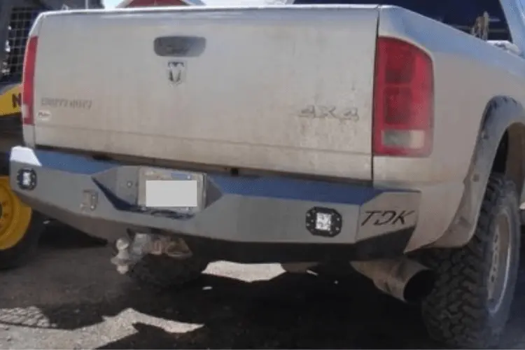 Throttle Down Kustoms Rno0305d Dodge Ram 2500/3500 2003-2005 Rear Bumper 1