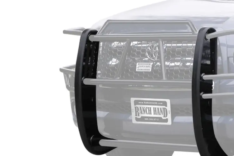 Ranch Hand Rubber Upright Pad Grille Guard, Front Bumper Protection (Rupu) 1