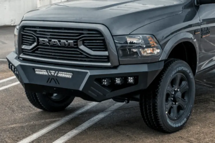 Road Armor Spartan 4102Xf0b Dodge Ram 2500/3500 2010-2018 Front Bumper Non-Winch Satin Black 1