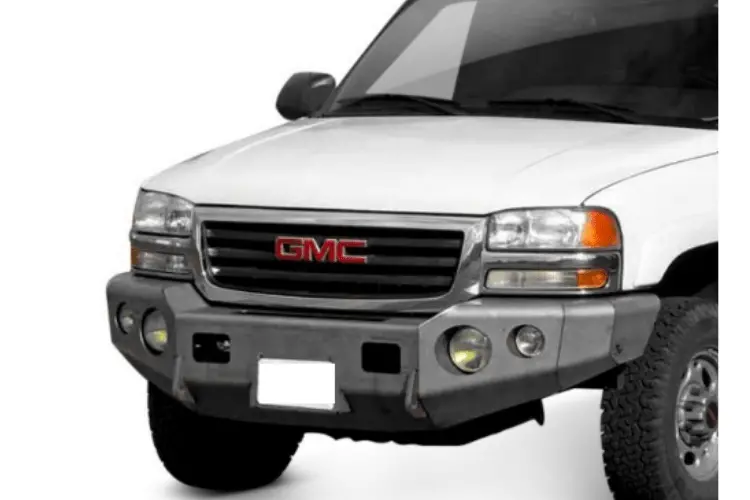 Trailready 10501B Gmc Sierra 1500 1999-2002 Extreme Duty Front Bumper Winch Ready Base 1