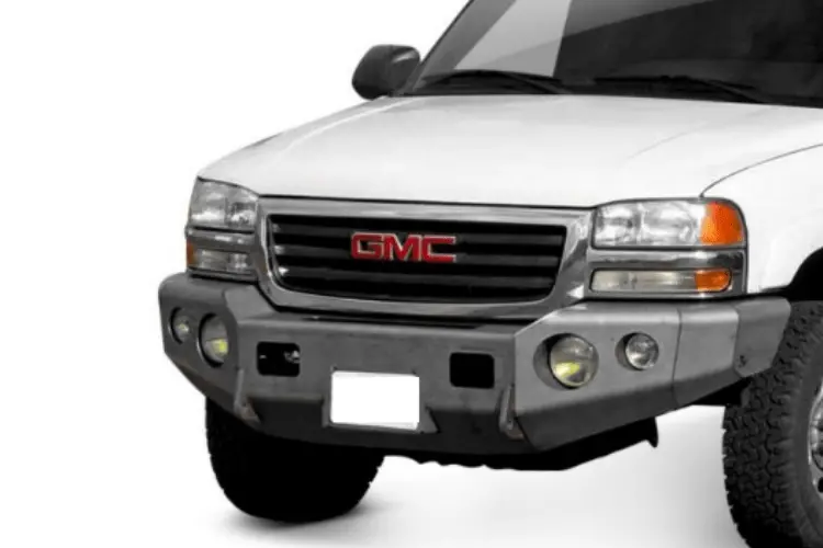 Trailready 10500B Gmc Sierra 2500/3500 1999-2002 Extreme Duty Front Bumper Winch Ready Base 1