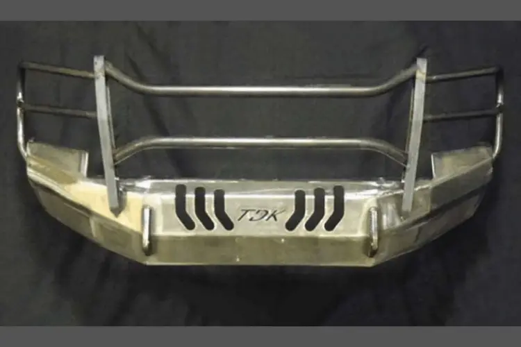 Throttle Down Kustoms Bgrma1415gm1500 Gmc Sierra 1500 2014-2015 Front Bumper Mayhem Guard 1