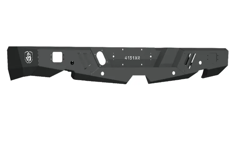 Road Armor Spartan 4131Xr0b Dodge Ram 1500 2013-2018 Rear Bumper Texture Black 1