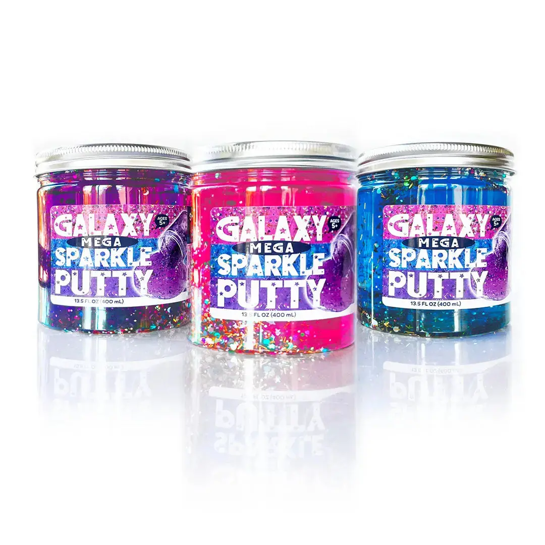 Galaxy Sparkle Slime Putty - 8 Pieces Per Pack 23284 1