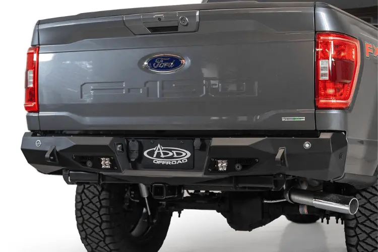 Add R191231280103 Ford F150 2021-2023 Stealth Fighter Rear Bumper 1