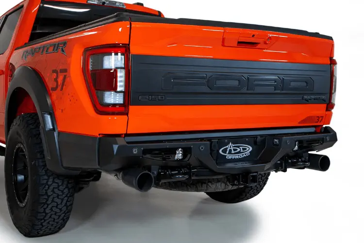 Add R210141370103 Ford F150 Raptor 2021-2025 Bomber Rear Bumper 1