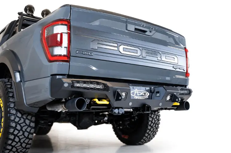 Add R210151430103 2021-2025 Ford F150 Raptor Honeybadger Rear Bumper 1