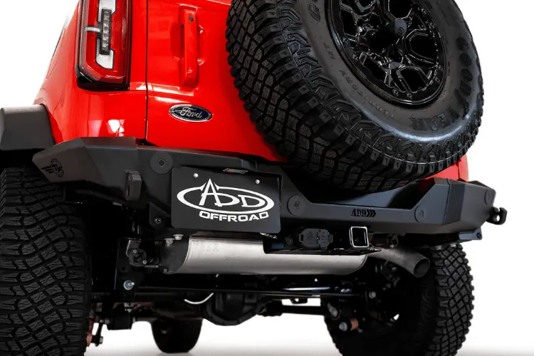 Add R23012na01na Ford Bronco 2021-2025 Rock Fighter Rear Bumper 1