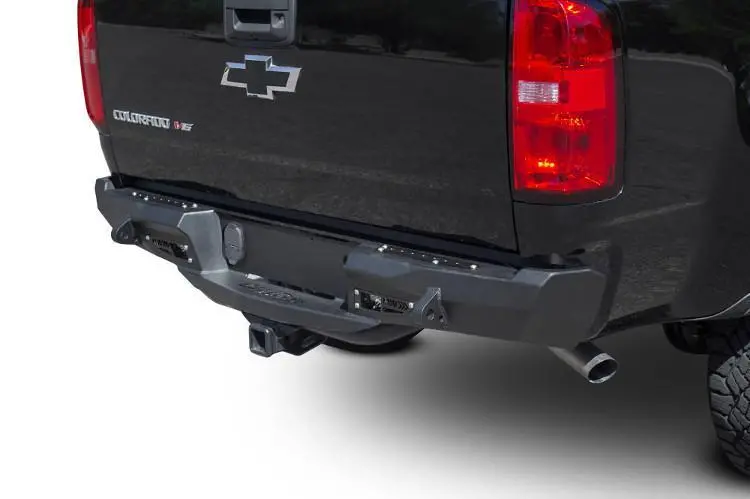 Add R371021280103 Chevy Colorado Zr2 2017-2020 Stealth Fighter Rear Bumper With Rear Bumper Cutout 1