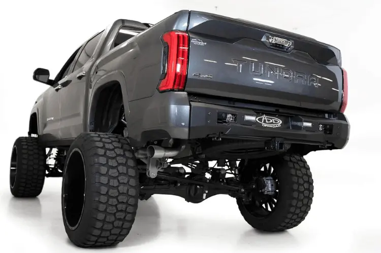 Add R763271370103 Toyota Tundra 2022-2024 Stealth Fighter Rear Bumper 2