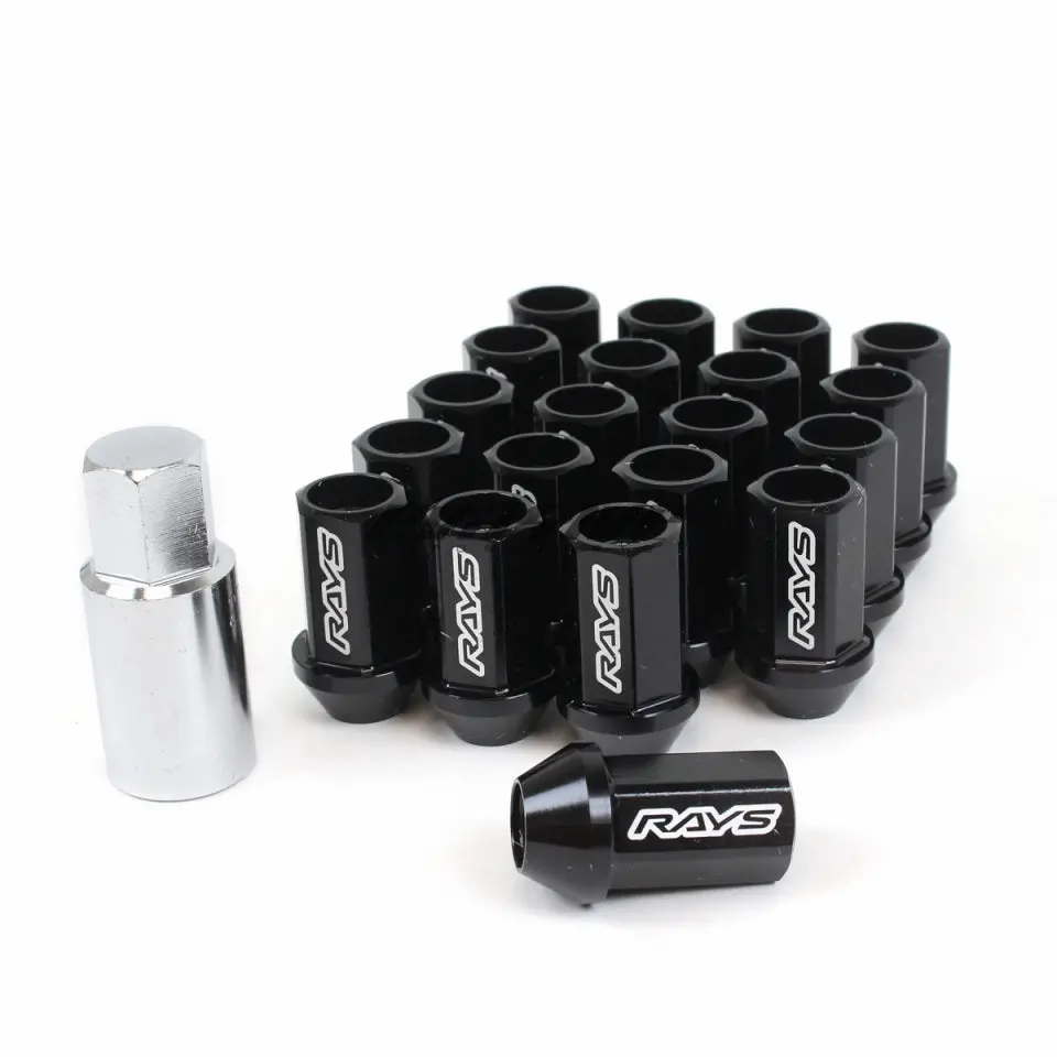 Rays L42 Dura-Nuts Straight Type Lug And Wheel Lock Set 1