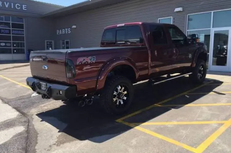 Throttle Down Kustoms Rno1116f Ford F250/F350 Superduty 2011-2016 Rear Bumper 1