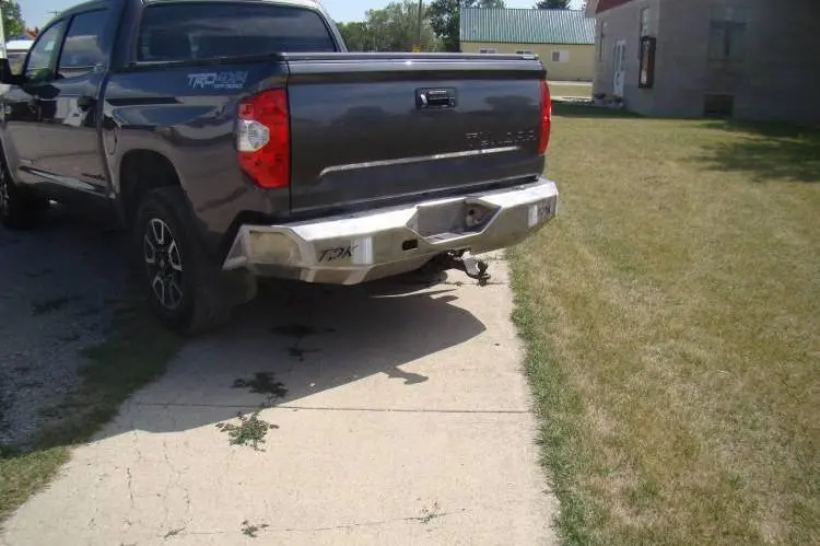 Throttle Down Kustoms Rno1417tytun Toyota Tundra 2014-2018 Rear Bumper 1