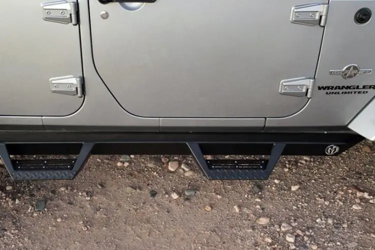 Magnum Raptor Series Rts71jp Jeep Wrangler Jk 2007-2017 Rt Steps 4Dr Without Factory Rock Sliders 1