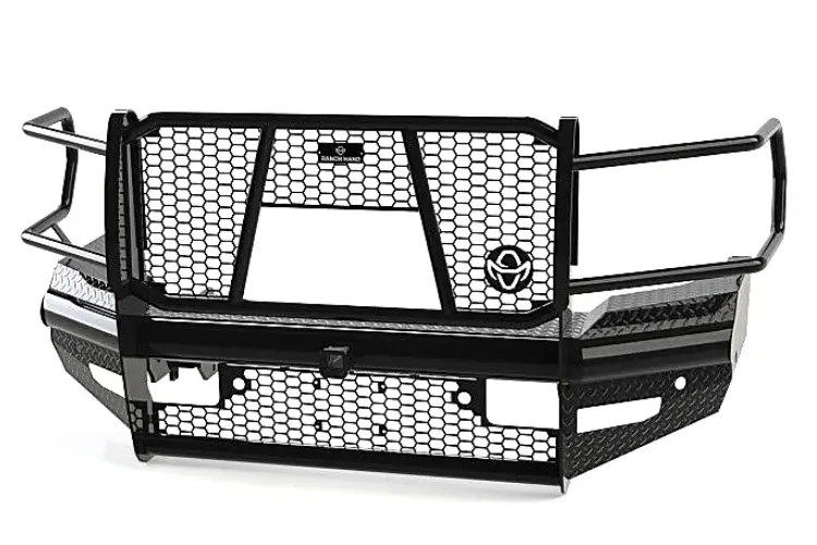 Ranch Hand Fbd191blrc 2019-2024 Dodge Ram 2500/3500 Legend Series Front Bumper With Grille Guard Sensors Camera 1
