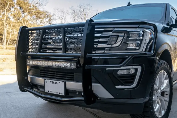 Ranch Hand Ggf19hbl1c 2018-2024 Ford Expedition Legend Series Grille Guard With Camera 1