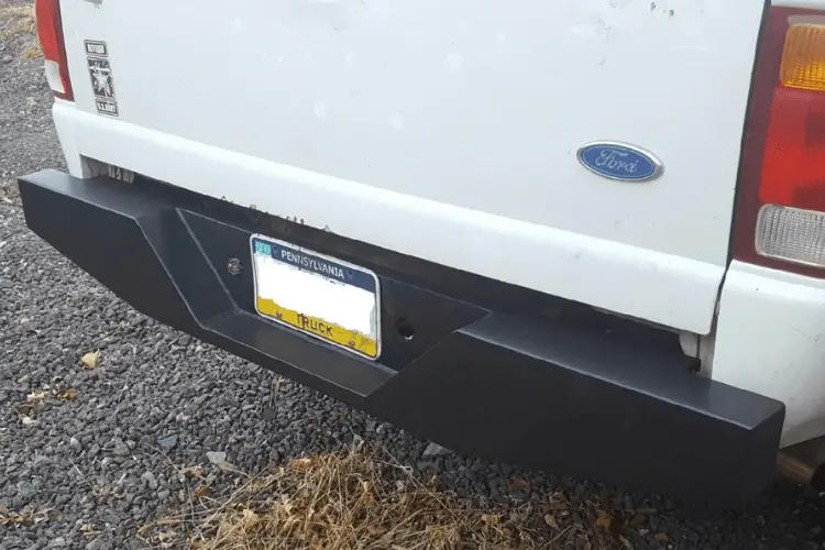 Affordable Offroad Rangerrear Ford Ranger 1993-2011 Elite Rear Bumper Full Width 2