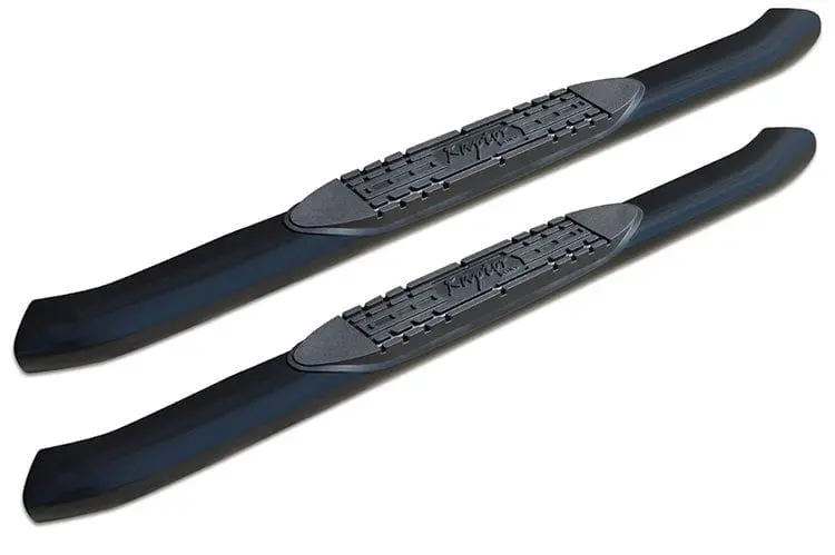 Raptor 1503-0651B 2017-2025 Ford F250/F350 Super Duty 4" Curved Oe Style Oval Nerf Bars 2